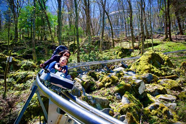 Wilderness Run Alpine Coaster opened in Banner Elk, North Carolina, in May.
Courtesy Wilderness Run Alpine Coaster