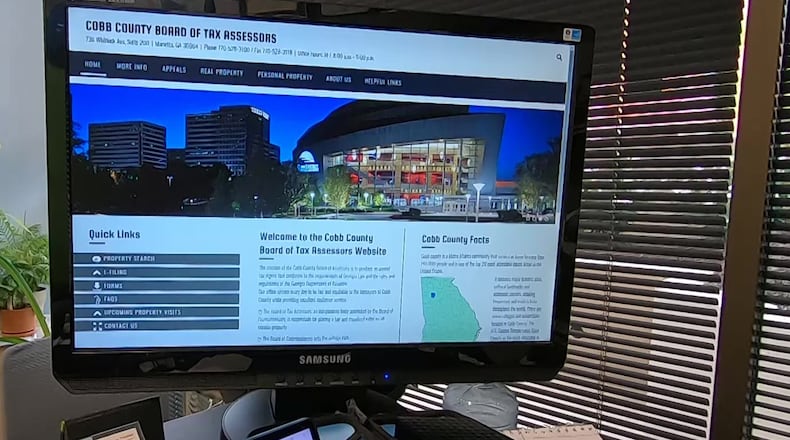 Cobb has introduced a new Tax Assessor website, for instance, to assist Cobb residents with determining the accuracy of their home’s assessment. (Courtesy of Cobb County)
