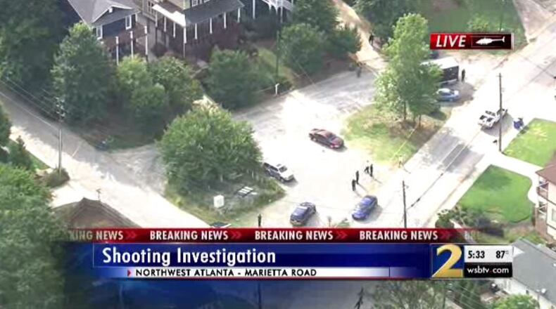 Officers were sent to a home in the 1700 block of Marietta Road about 4 p.m. Wednesday.