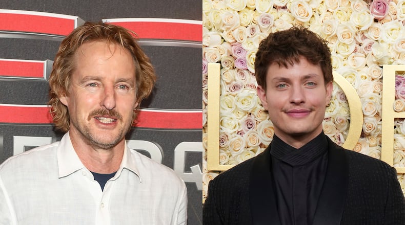 The comedy "Rolling Loud," starring Owen Wilson (left) and Matt Rife, began shooting in metro Atlanta last month. (AP)