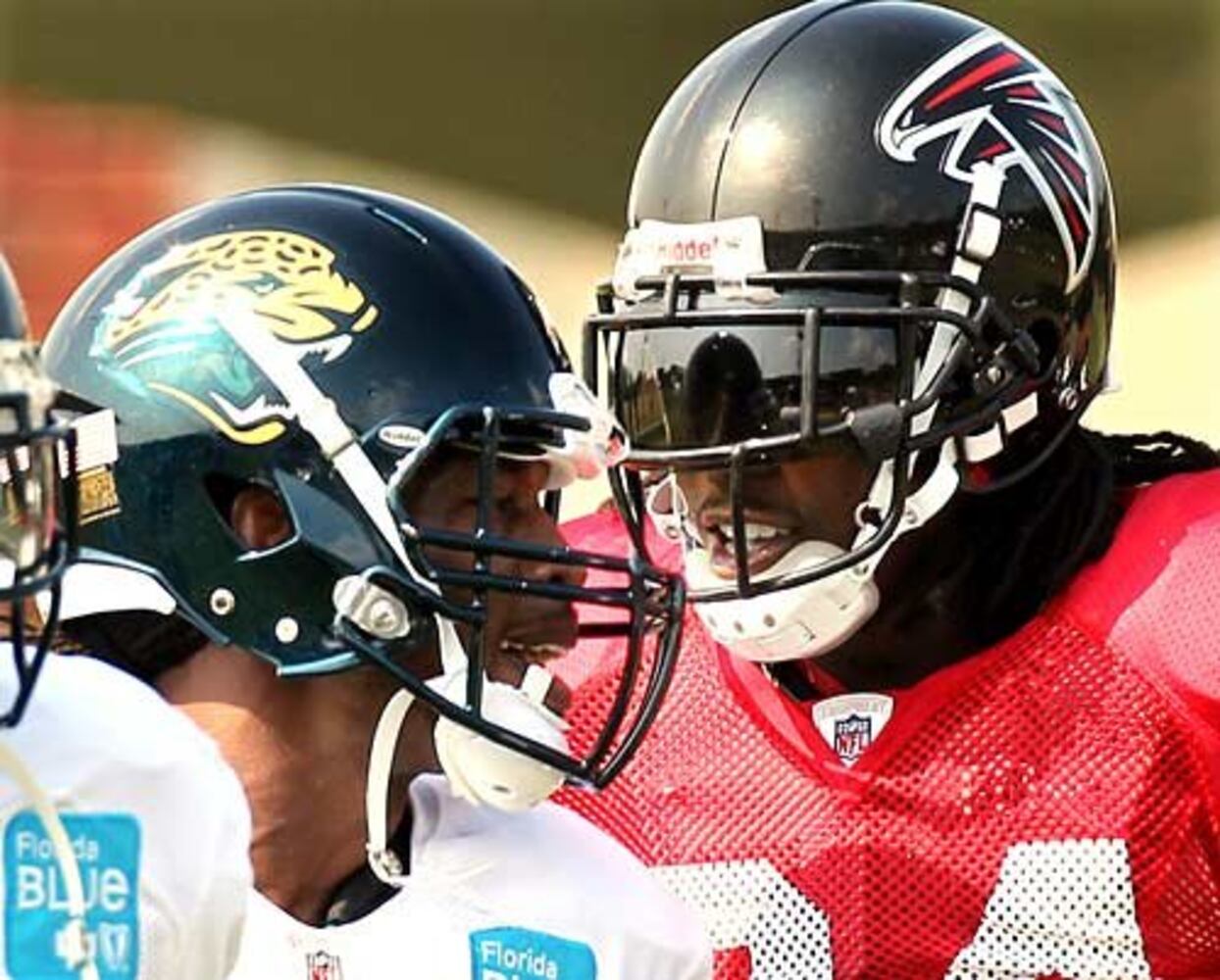 Atlanta Falcons, Jacksonville Jaguars combined practice