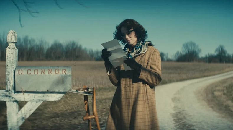 Maya Hawke plays Flannery O'Connor in the film "Wildcat," directed by her father Ethan Hawke. RENOVO