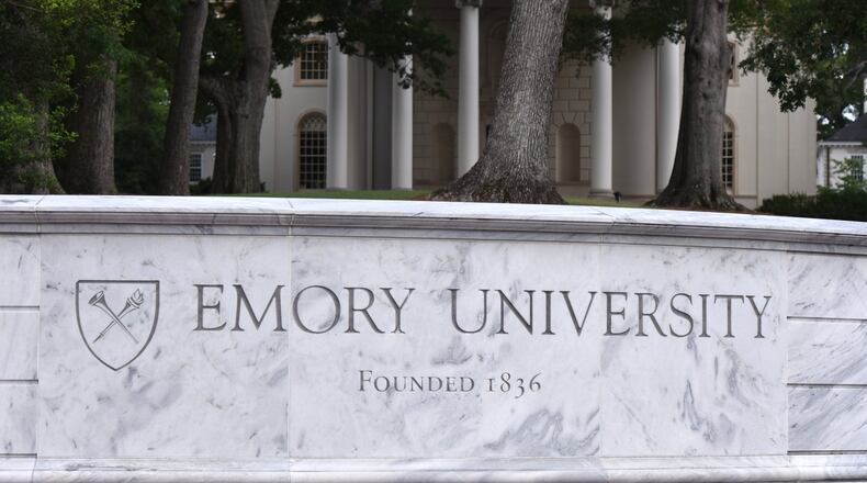 Emory University and surrounding properties are seeking to become part of the city of Atlanta, but DeKalb County has raised objections to the annexation. HYOSUB SHIN / HSHIN@AJC.COM