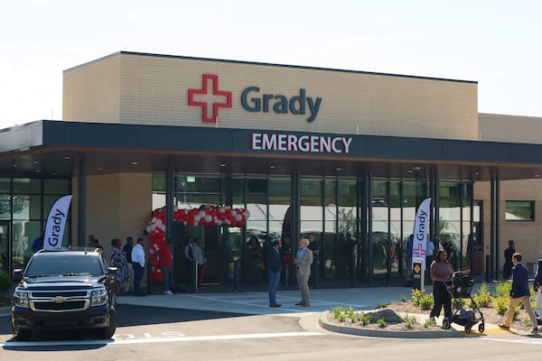 Grady Health System hosted a ribbon-cutting event last month at the new Grady South Emergency Department. (Jason Getz/AJC)