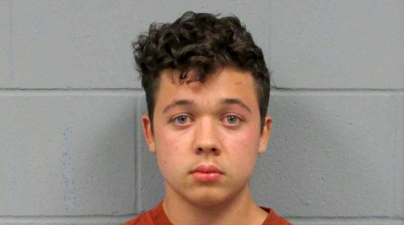 Kyle Rittenhouse, 17, has been charged with fatally shooting two men and injuring a third during protest in Kenosha in late August.