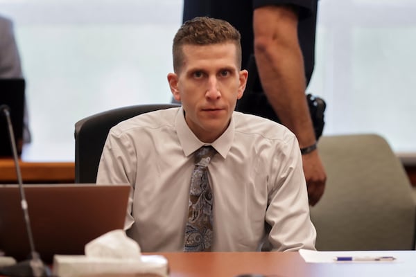 Brian Kohberger, charged in the murders of four University of Idaho students, appears at the Ada County Courthouse, Wednesday, July 2, 2025, in Boise, Idaho. (AP Photo/Kyle Green, Pool)