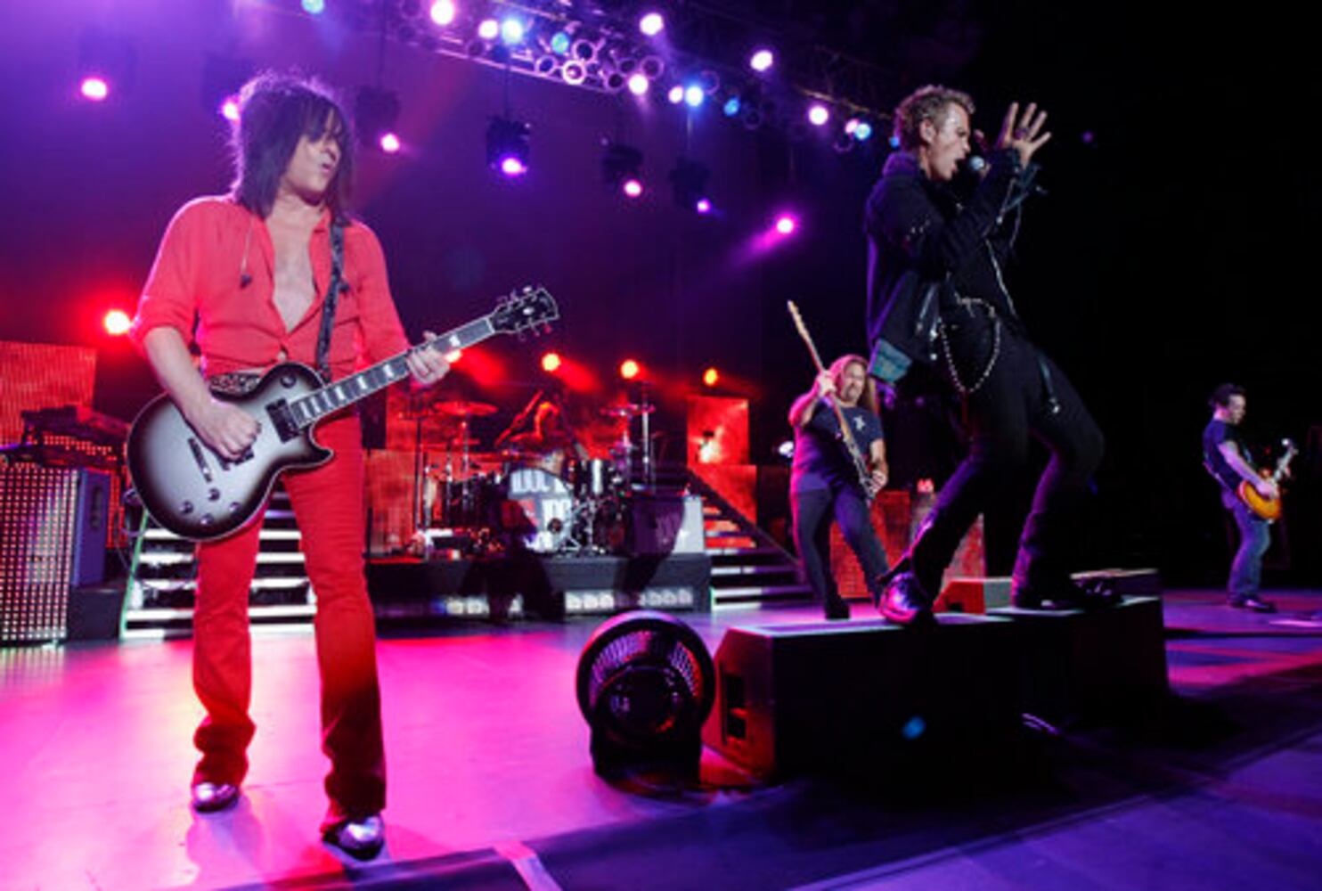 Joan Jett and Billy Idol perform at Chastain Park