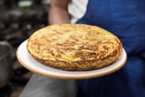 Boqueria's Tortilla Espanola. (Courtesy of Boqueria/Liz Clayman)
