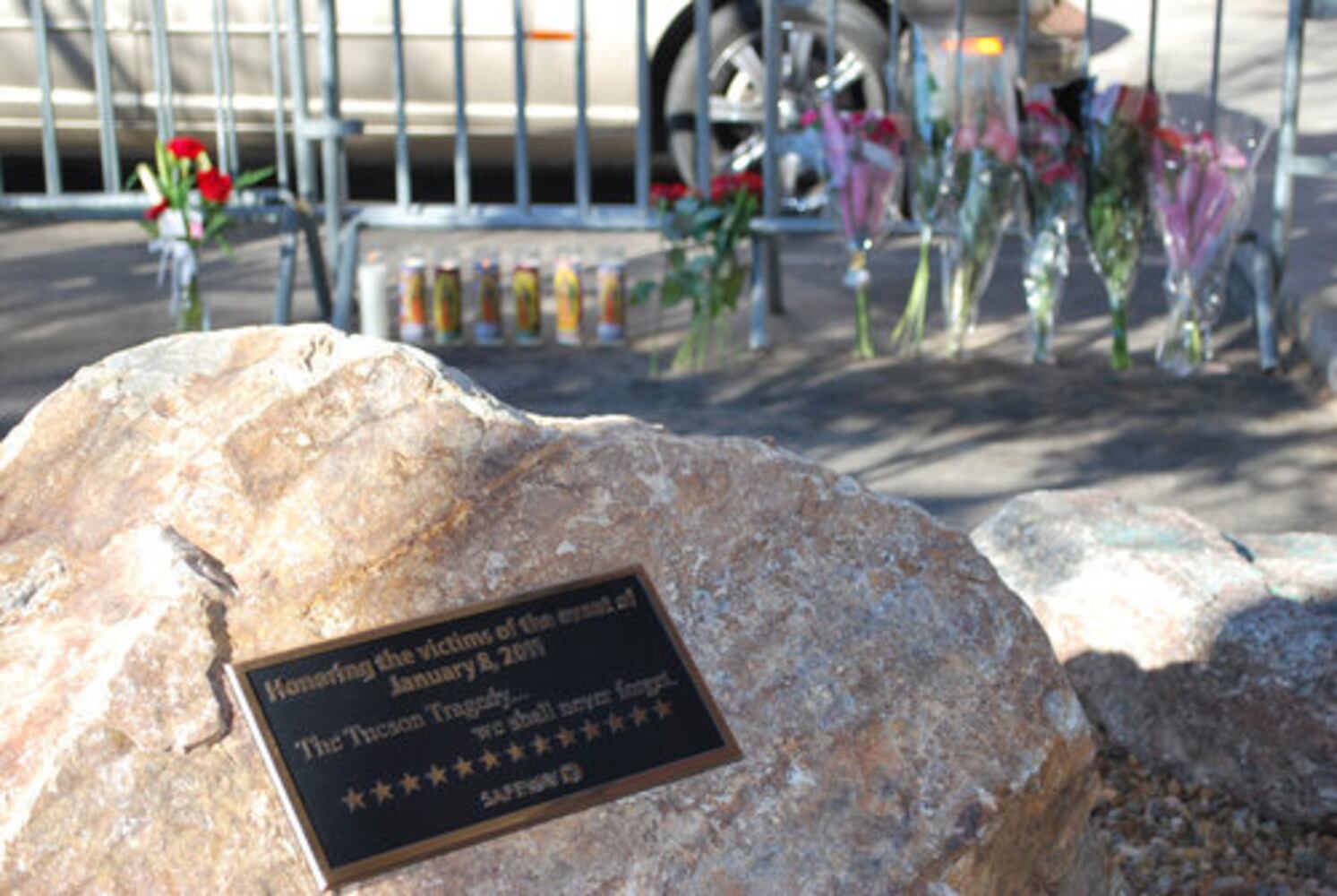 Rep. Giffords marks one year since Tucson shooting