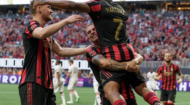 Atlanta United hosted Toronto on Wednesday in an MLS game at Mercedes-Benz Stadium. (Atlanta United)