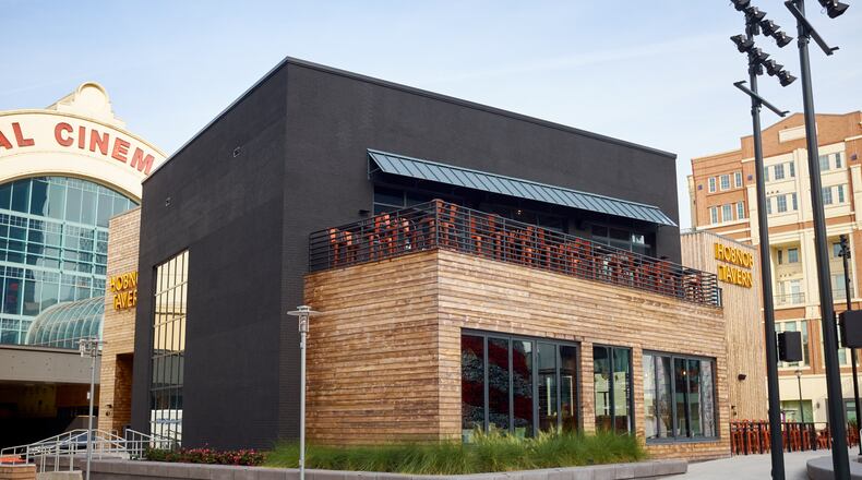 The exterior of Hobnob Neighborhood Tavern at Atlantic Station / Photo by Brandon Amato