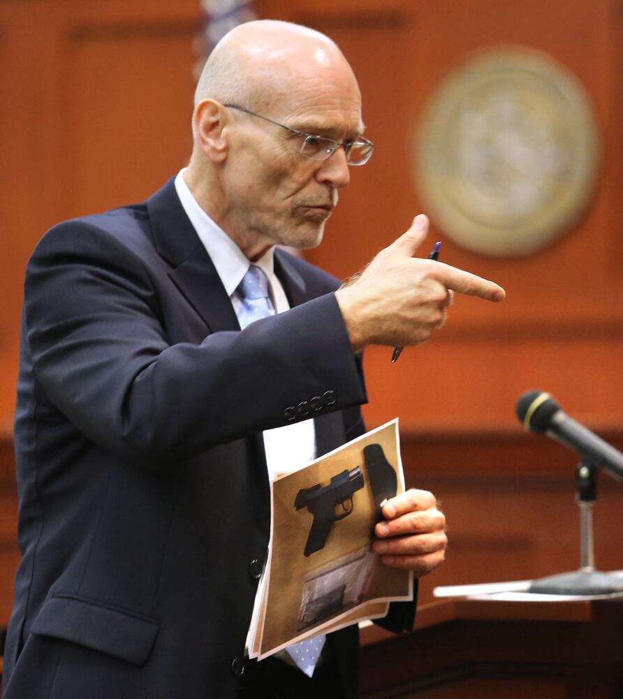 Dramatic testimony opens case