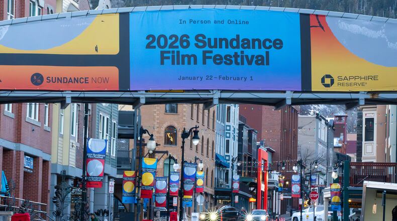 Main Street is seen at the start of the Sundance Film Festival on Thursday, Jan. 22, 2026, in Park City, Utah. (Photo by Charles Sykes/Invision/AP)