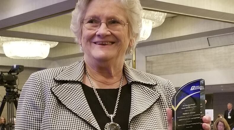 Stone Mountain’s Mayor, Patricia Wheeler, recently accepted the Certificate of Distinction award at the 2020 Cities United Summit (formerly known as Mayor’s Day). (Courtesy City of Stone Mountain)