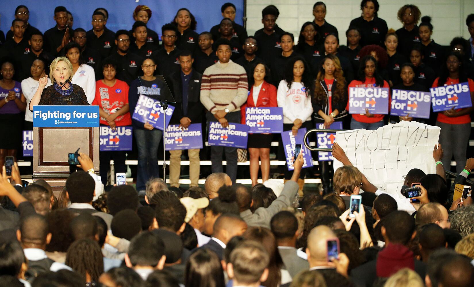 Oct. 30, 2015, Hillary Clinton in Atlanta