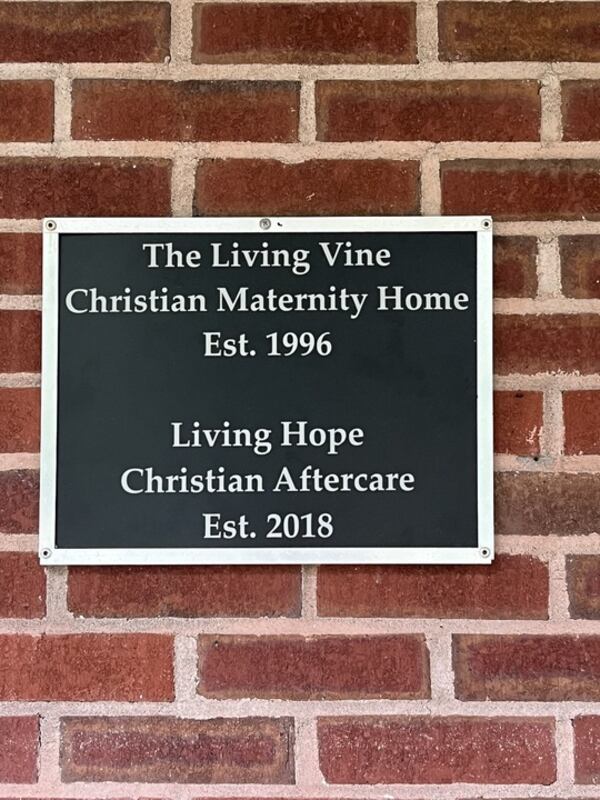 The Living Vine opened in Savannah in 1996. It provides a safe environment for expectant mothers and their babies.