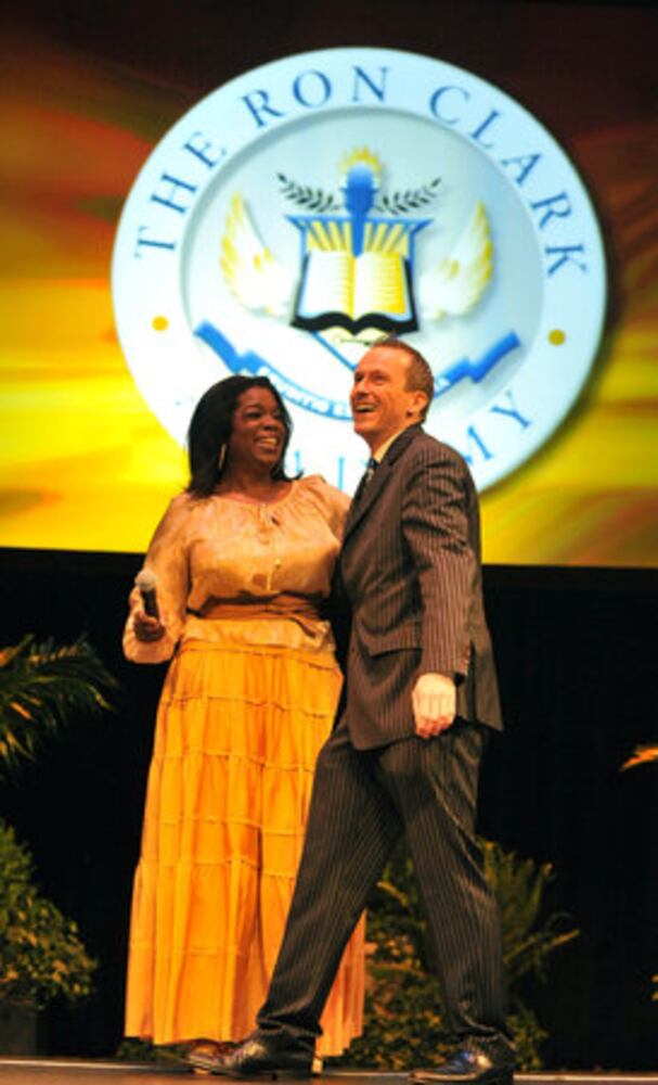 Oprah speaks at Ron Clark Academy's graduation