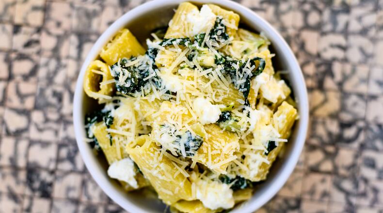 Pasta with Greens and Ricotta. CONTRIBUTED BY HENRI HOLLIS