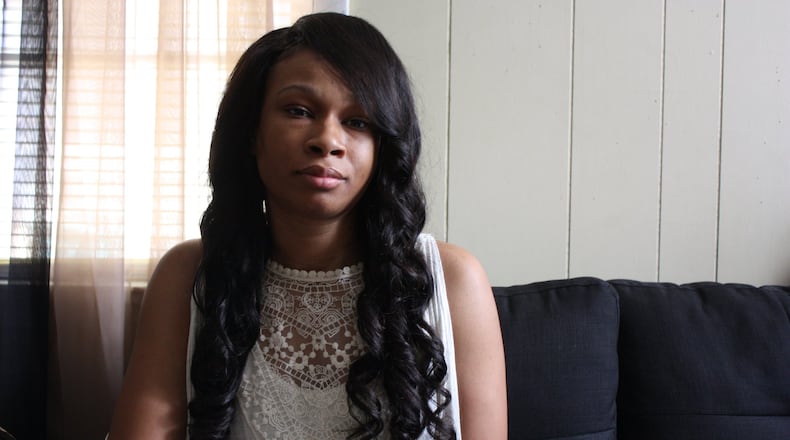 Spalding County Correctional Officer Deondra Smith, seen here inside her Thomaston, Ga., home, filed two complaints last year accusing her supervisor of sexual harassment. CHRIS JOYNER / CHRIS.JOYNER@AJC.COM