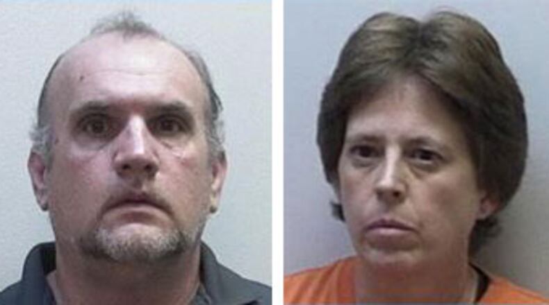 Richard and Cheryl Burton (Habersham County Jail)