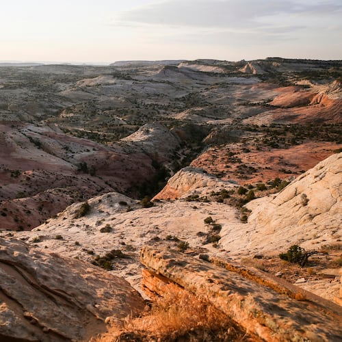FILE - The Grand Staircase-Escalante National Monument in Utah is seen on July 9, 2017. (Spenser Heaps/The Deseret News via AP, File)