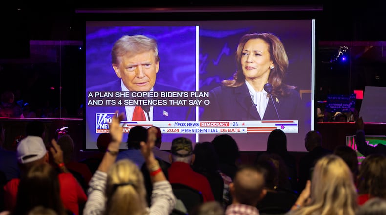 In Georgia, one of the few things that Republicans and Democrats agree on is that the race between former President Donald Trump and Vice President Kamala Harris is going to be close. (Arvin Temkar / AJC)