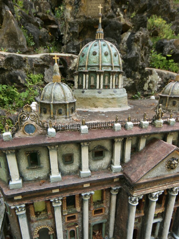 Ave Maria Grotto in Cullman, Alabama