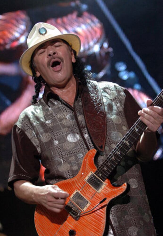 Santana and Winwood at Chastain