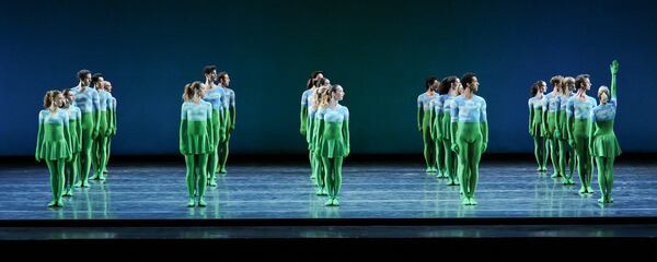 Mark Morris’ “Sandpaper Ballet,” shown here in a Pittsburgh Ballet production, will receive its Atlanta Ballet premiere next March. CONTRIBUTED BY RICH SOFRANKO