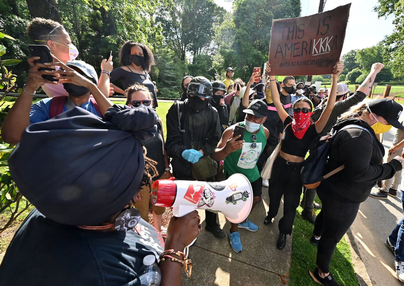 PHOTOS: Protest around metro Atlanta