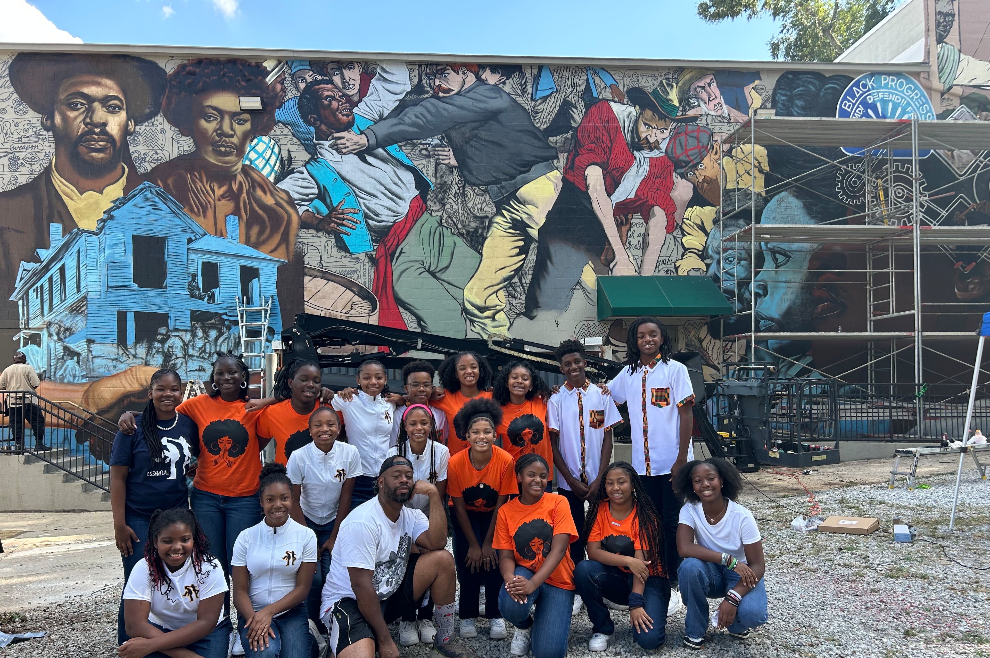 1906 Atlanta Race Massacre mural unveiling