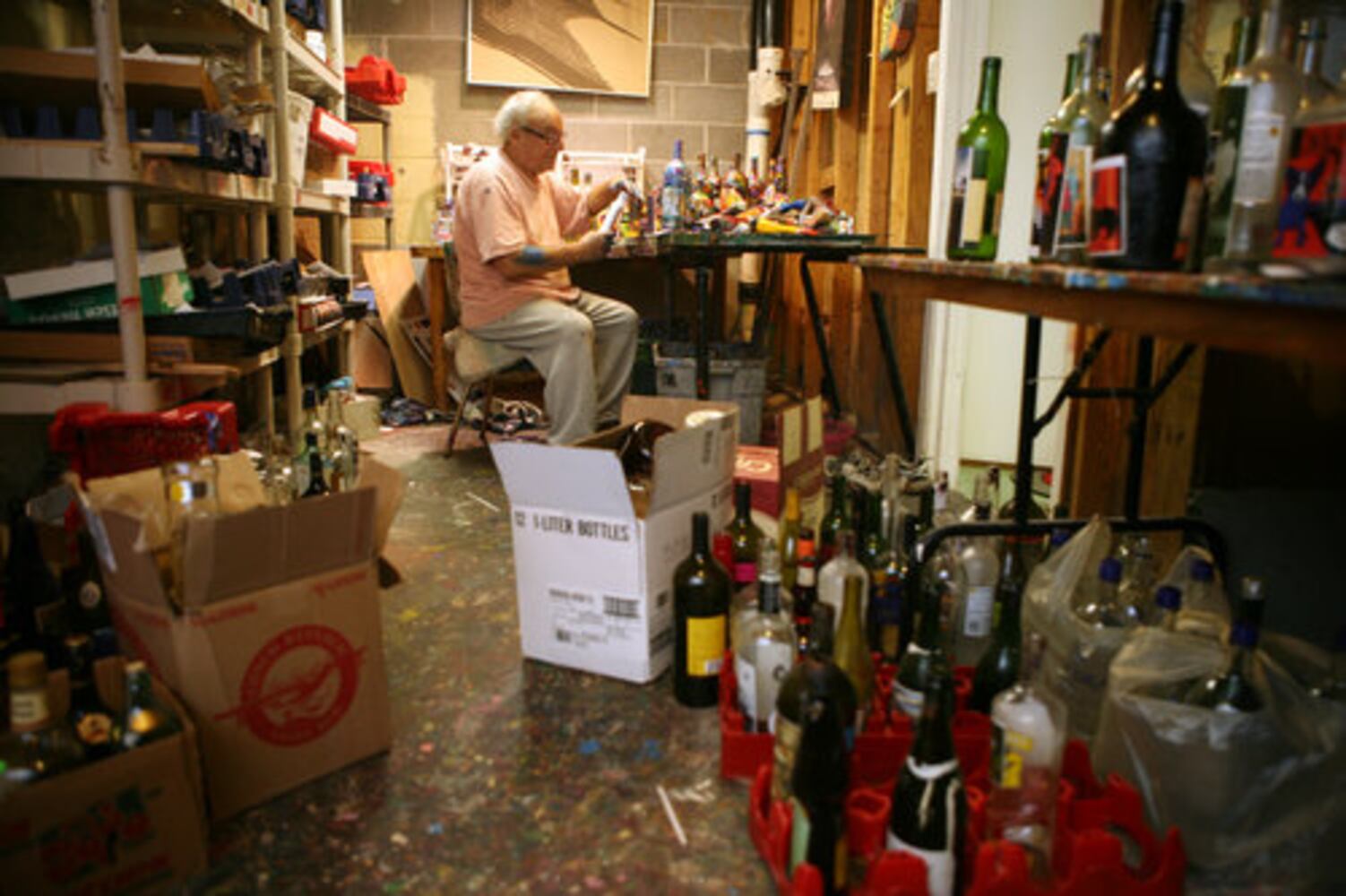 Eddie King's wild and wonderful bottles