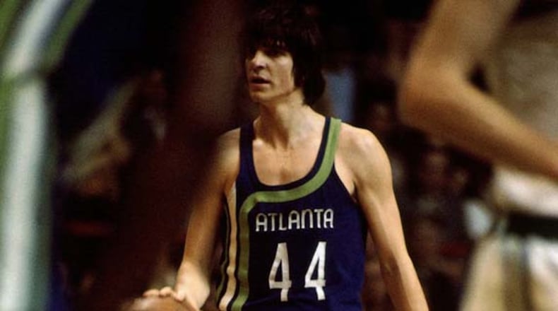 The Hawks will retire the No. 44 of Pete Maravich later this season.