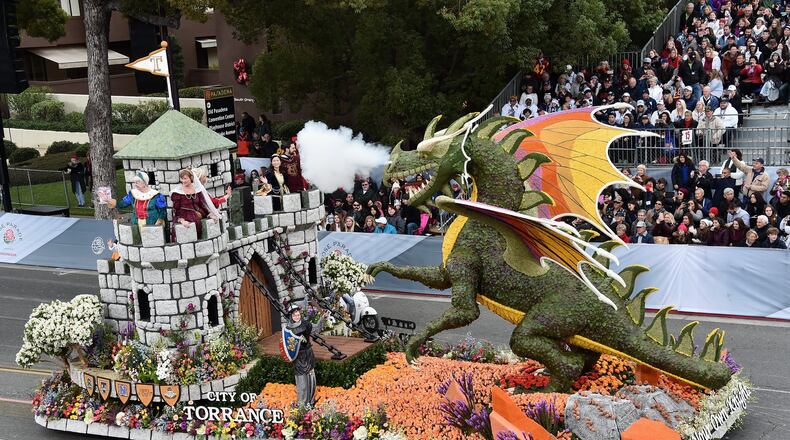 In 2017, 128th annual Tournament of Roses Parade drew an estimated 700,000 people to the streets of Pasadena, while about 28 million people from around the globe watched on television. (Photo by Alberto E. Rodriguez/Getty Images)