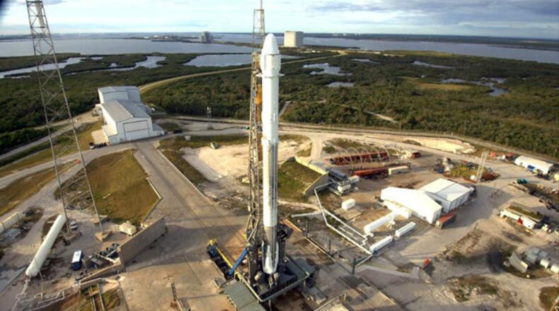 Falcon 9 rocket. (Photo: NASA)