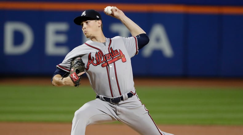 Braves prospect Max Fried is a league-best 3-0 with a 0.47 ERA in four starts in the Arizona Fall League and leads the league with 23 strikeouts in 19 innings. (AP Photo/Frank Franklin II)