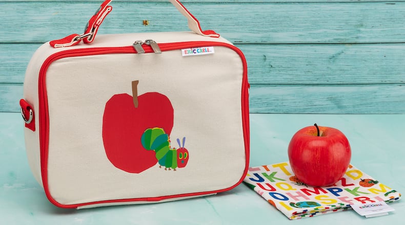 Younger kids will delight in lunch bags featuring "The Very Hungry Caterpillar" by Eric Carle.
(Courtesy of Funkins)