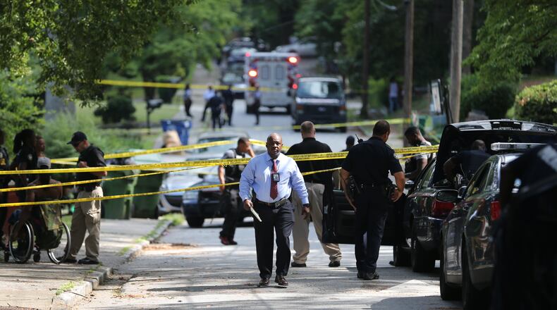 At least three other people believed involved were arrested at the scene, police said. (Ben Gray / bgray@ajc.com)