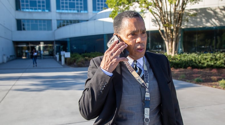 Gwinnett’s solicitor general, Brian Whiteside, filed a motion of contempt against three Recorder's Court judges for continuing to hear DUI cases. (Photo by Phil Skinner) AJC FILE PHOTO