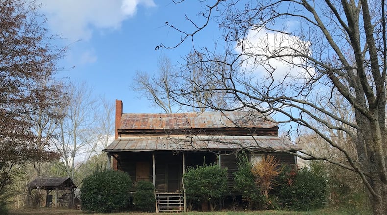 The Duluth Planning Commission will hear a proposal to demolish the Knox Cabin March 1 and rezone about 25 acres for a residential subdivision. (Courtesy Gwinnett Historical Society)