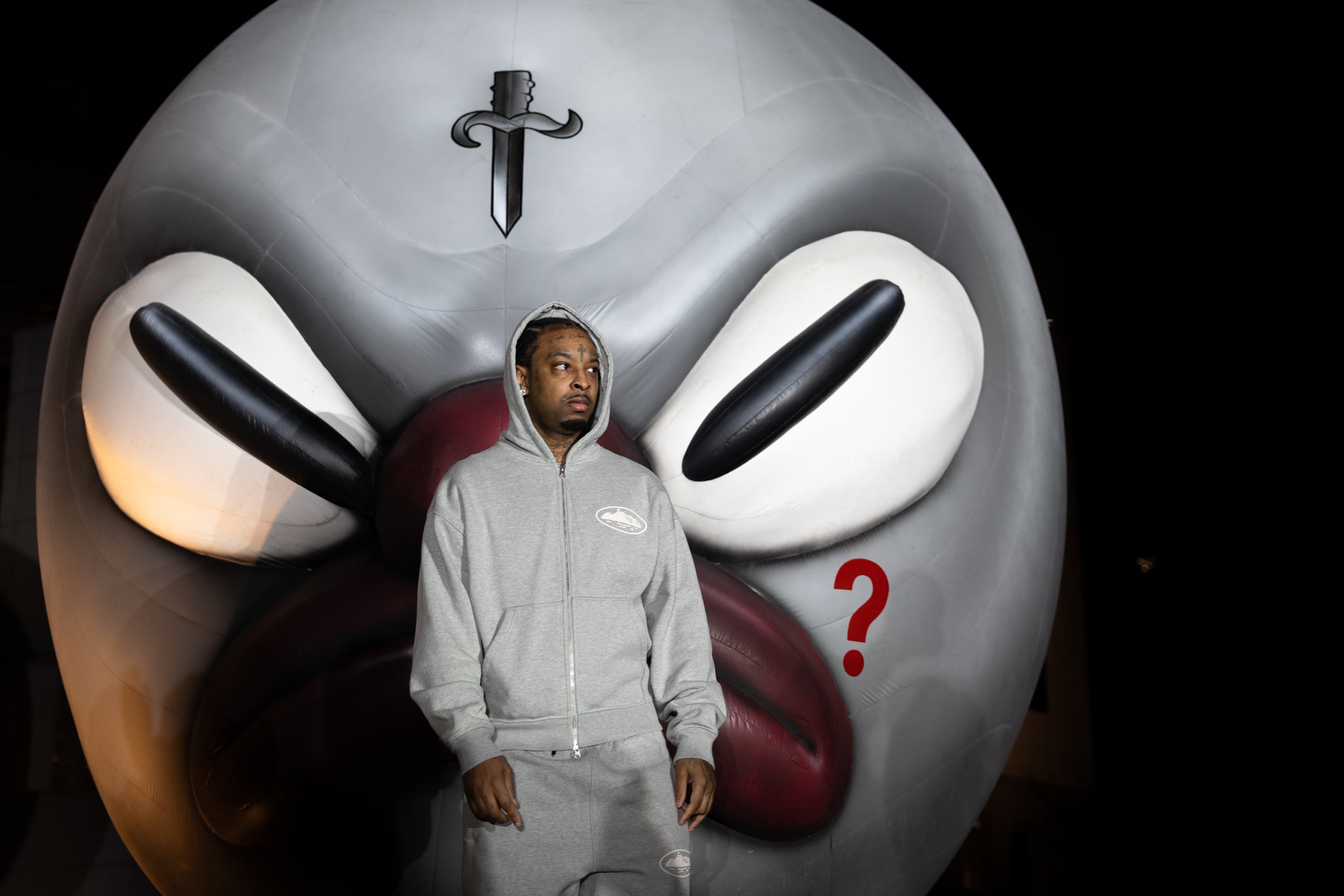 Atlanta's 21 Savage and artist Slawn celebrate new album with High