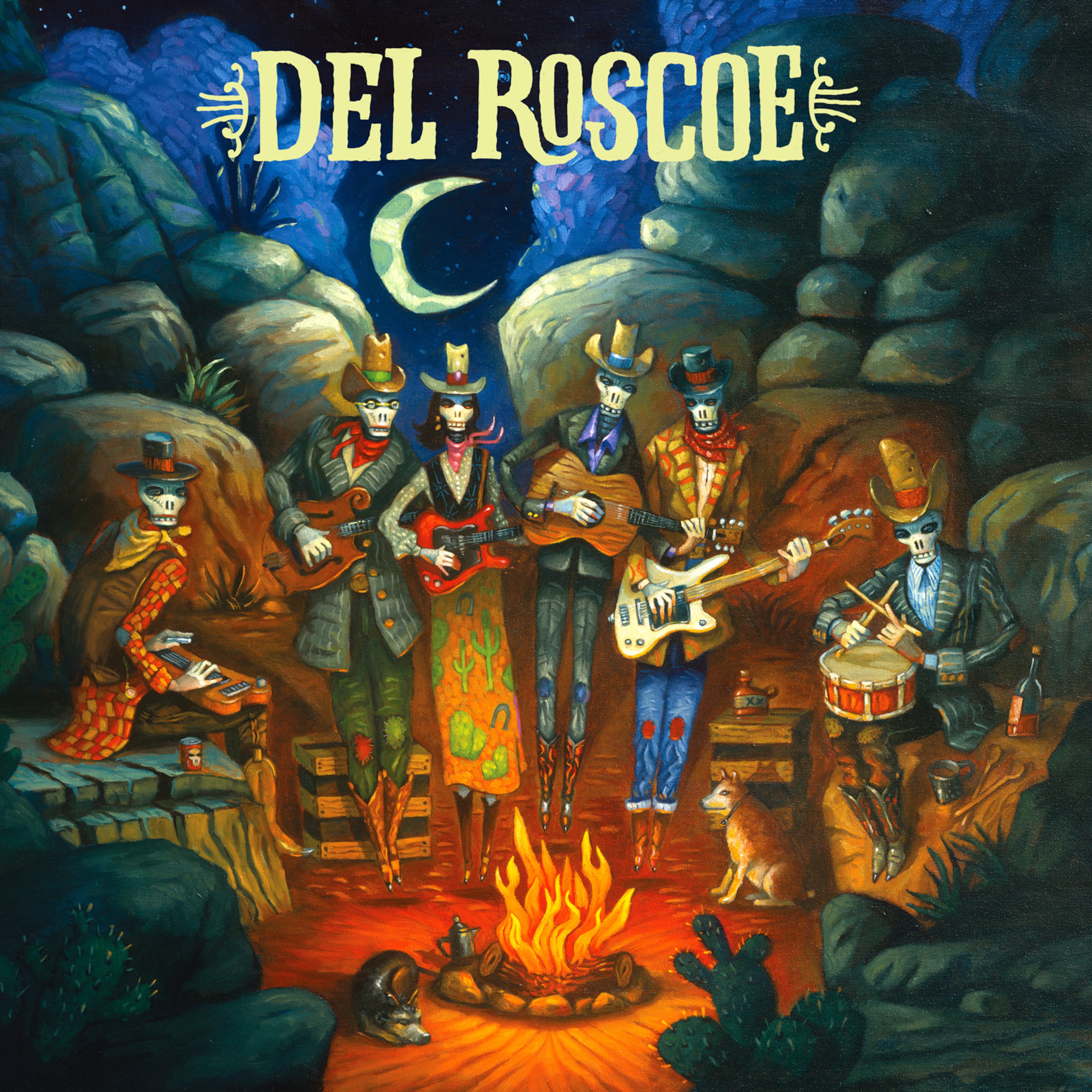 Del Roscoe's self-titled first album came out in August. (Courtesy)