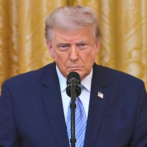 President Donald Trump will visit metro Atlanta on Wednesday to promote his new savings accounts that are part of the "One Big Beautiful Bill Act" he signed into law last year. (Saul Loeb/Pool via AP, File)