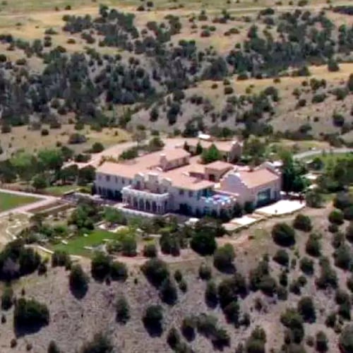 FILE - Jeffrey Epstein's Zorro Ranch is seen, July 8, 2019, in Stanley, N.M. (KRQE via AP, File)