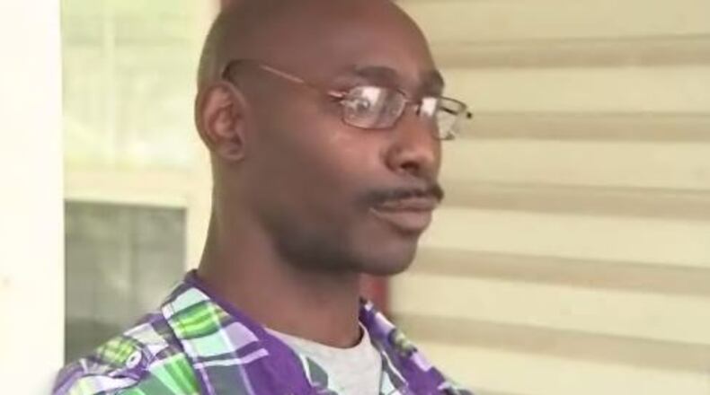 Elvis James Jr. was a stranded motorist when an Alpharetta volunteer firefighter stopped to help. (Credit: Channel 2 Action News)