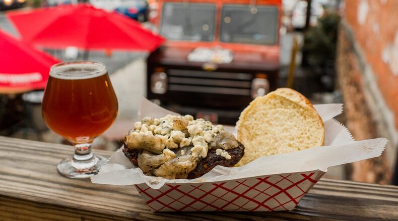 Patty Wagon ATL is one of many food truck offerings available at Truck & Tap in Alpharetta. / Photo from the Truck & Tap Facebook page