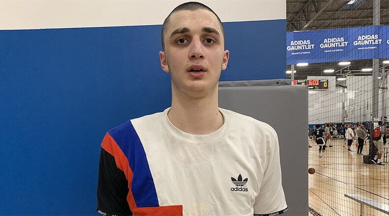 Saba Gigiberia committed to play basketball for Georgia Tech on November 11, 2019. Gigiberia is from Tbilisi, Georgia. (247 Sports)