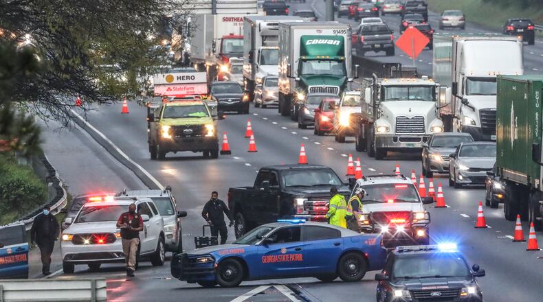 The General Assembly has given its final approval to a bill that would allow the Georgia State Patrol to remove the blue lights atop troopers' vehicles. The measure now goes to Gov. Brian Kemp for his signature or veto. (John Spink / John.Spink@ajc.com)
