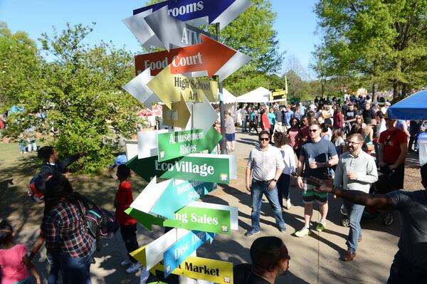 The Atlanta Dogwood Festival returns April 14-16.