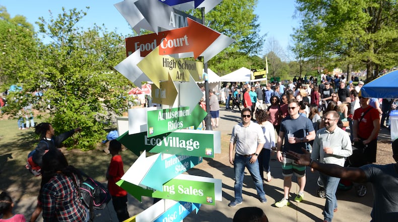 The Atlanta Dogwood Festival returns April 14-16.